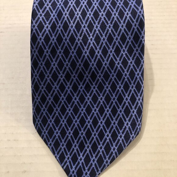 Stefano Ricci men's new blue 100%silk tie3 3/4" X 63 1/4"made in Italy